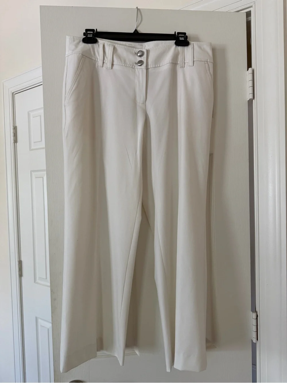 Michael Kors Cream Label Straight-Leg Pants